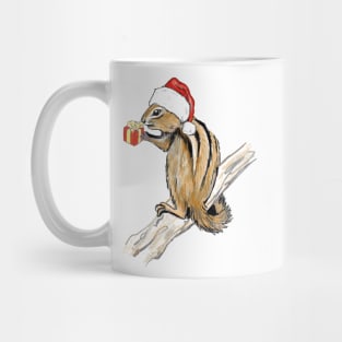 Christmas chipmunk Mug